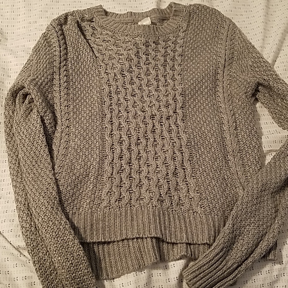 Rush cut off sweater